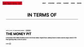 What In-terms-of.com website looked like in 2022 (1 year ago)