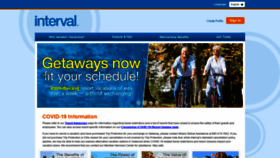 What Intervalworld.com website looked like in 2022 (1 year ago)