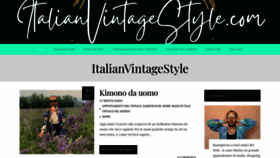 What Italianvintagestyle.com website looked like in 2022 (1 year ago)