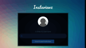 What Instaviewz.com website looked like in 2022 (1 year ago)