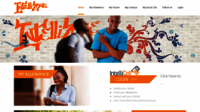 What Intellizone.co.za website looked like in 2022 (1 year ago)