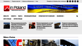 What Inpoland.net.pl website looked like in 2022 (1 year ago)