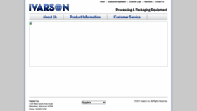 What Ivarsoninc.com website looked like in 2022 (1 year ago)