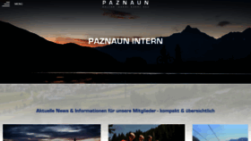 What Intern.paznaun-ischgl.com website looked like in 2022 (1 year ago)