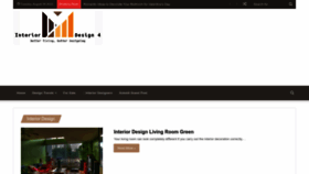 What Interiordesign4.com website looked like in 2022 (1 year ago)