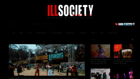 What Illsocietymag.com website looked like in 2022 (1 year ago)