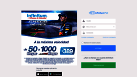 What Infinitummail.com website looked like in 2022 (1 year ago)