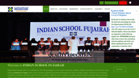 What Isf.sch.ae website looked like in 2022 (1 year ago)