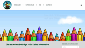 What Ideenreise-blog.de website looked like in 2022 (1 year ago)