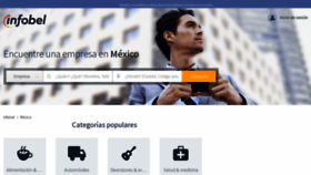 What Infobel.mx website looked like in 2022 (2 years ago)