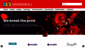 What Ilovehotdealz.com website looked like in 2022 (1 year ago)