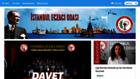 What Istanbuleczaciodasi.org.tr website looked like in 2022 (1 year ago)