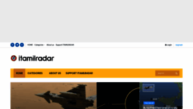 What Itamilradar.com website looked like in 2022 (1 year ago)