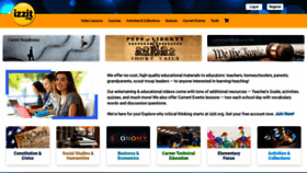 What Izzit.org website looked like in 2022 (2 years ago)