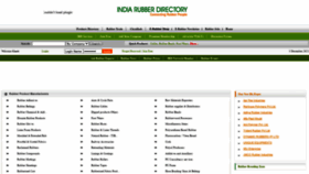 What Indiarubberdirectory.com website looked like in 2022 (1 year ago)