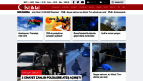 What Istiklal.com.tr website looked like in 2022 (1 year ago)