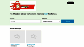 What Ichkaufe.at website looked like in 2022 (1 year ago)