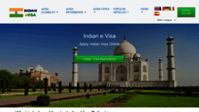 What Indiavisa-online.org website looked like in 2022 (1 year ago)