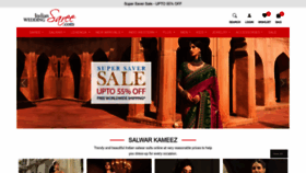 What Indianweddingsaree.com website looked like in 2022 (1 year ago)