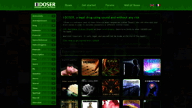 What Idoser.net website looked like in 2022 (1 year ago)