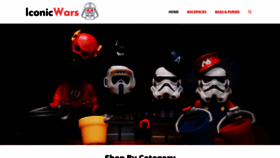 What Iconicwars.com website looked like in 2022 (1 year ago)