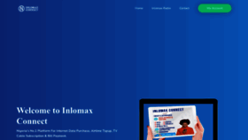 What Inlomax.com website looked like in 2022 (1 year ago)