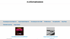 What Informativestore.com website looked like in 2022 (1 year ago)