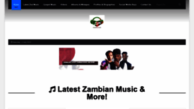 What Ilovezedmusic.com website looked like in 2022 (1 year ago)