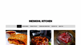 What Ineskohl.info website looked like in 2022 (1 year ago)