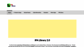What Ipalibrary.net website looked like in 2022 (1 year ago)
