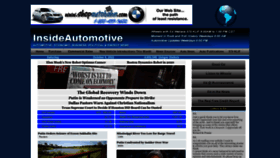 What Insideautomotive.com website looked like in 2022 (1 year ago)