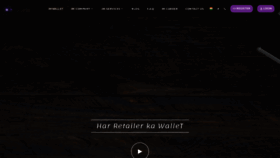 What Imwallet.in website looked like in 2022 (1 year ago)
