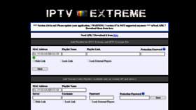 What Iptvextreme.eu website looked like in 2022 (1 year ago)