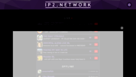 What Ip2.network website looked like in 2022 (1 year ago)