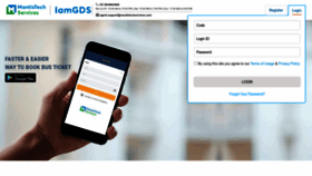 What Iamgds.com website looked like in 2022 (1 year ago)