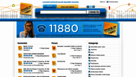 What Imenik.hr website looked like in 2022 (1 year ago)