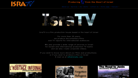 What Isratv.com website looked like in 2022 (1 year ago)
