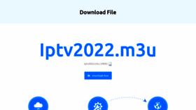 What Iptv22.one website looked like in 2022 (1 year ago)