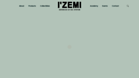 What Izemi.com.sg website looked like in 2022 (1 year ago)