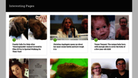 What Interestingpages.com website looked like in 2022 (2 years ago)