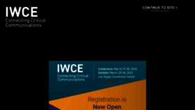 What Iwceexpo.com website looked like in 2022 (1 year ago)