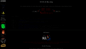 What It-he.org website looked like in 2022 (1 year ago)