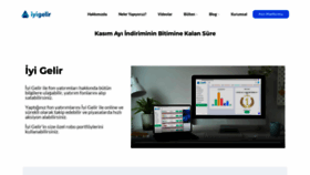 What Iyigelir.net website looked like in 2022 (1 year ago)
