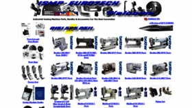 What Industrialsewingmachineparts.co.uk website looked like in 2022 (1 year ago)