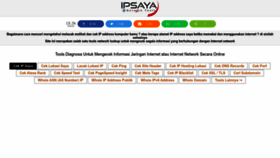 What Ipsaya.com website looked like in 2022 (1 year ago)