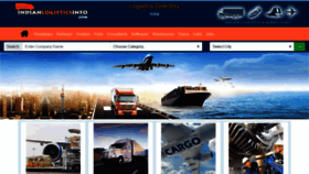 What Indianlogisticsinfo.com website looked like in 2022 (1 year ago)