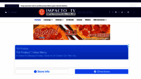 What Impactonoticias.com.mx website looked like in 2022 (1 year ago)