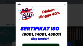 What Indokontraktor.com website looked like in 2022 (2 years ago)