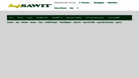 What Infosawit.com website looked like in 2022 (1 year ago)