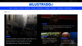 What Ilustrado.cl website looked like in 2022 (2 years ago)
